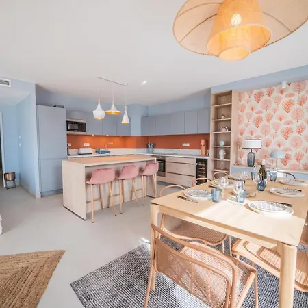 شقة Le Majestic Le Mind Vue Exceptionnelle Grande Terrasse Privee Piscine Partagee Sur Le Toit Hyper Centre لا غراند موت